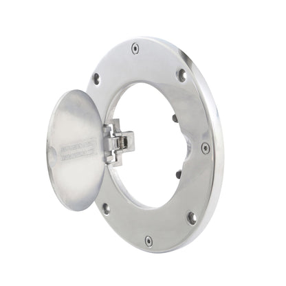 Smittybilt Billet Style Gas Cover Polished No Drilling Installation I 75000