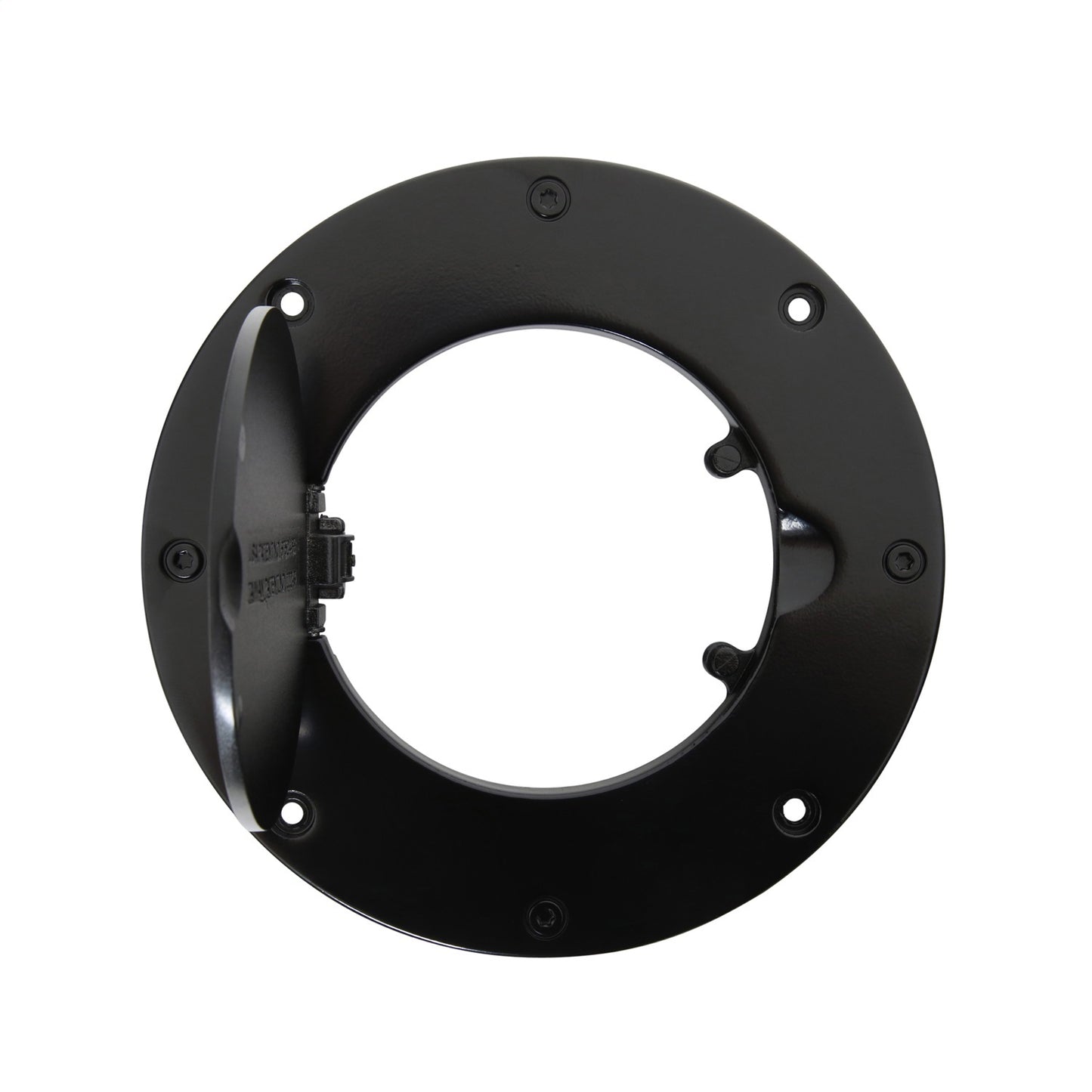 Smittybilt Billet Style Gas Cover Black No Drilling Installation I 75006