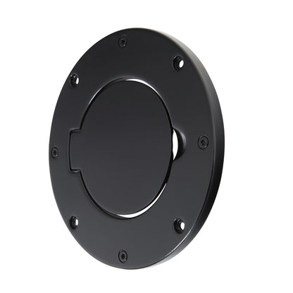 Smittybilt Billet Style Gas Cover Black No Drilling Installation I 75006