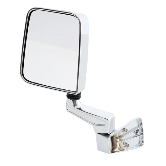 Smittybilt Side Mirror Kit Pair Half Door Chrome I 7504