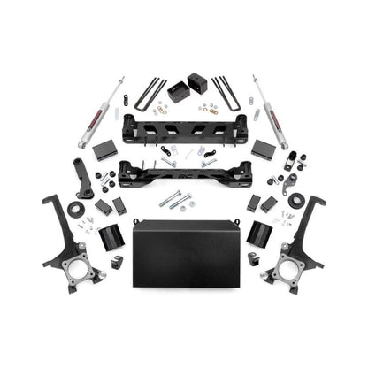 Rough Country Strut Spacers w/N3 Rear Shocks 6 Inch Lift Kit I 75230