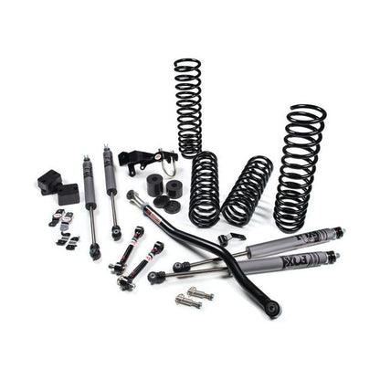 JKS 2.5" Lift Kit J-Venture (FOX Adventure Series Shocks) for 2007-2018 Jeep Wrangler JK (4 Door) - JSPEC102KFA