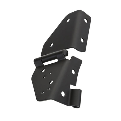 Smittybilt Windshield Hinge Pair Black No Drill Installation I 7603