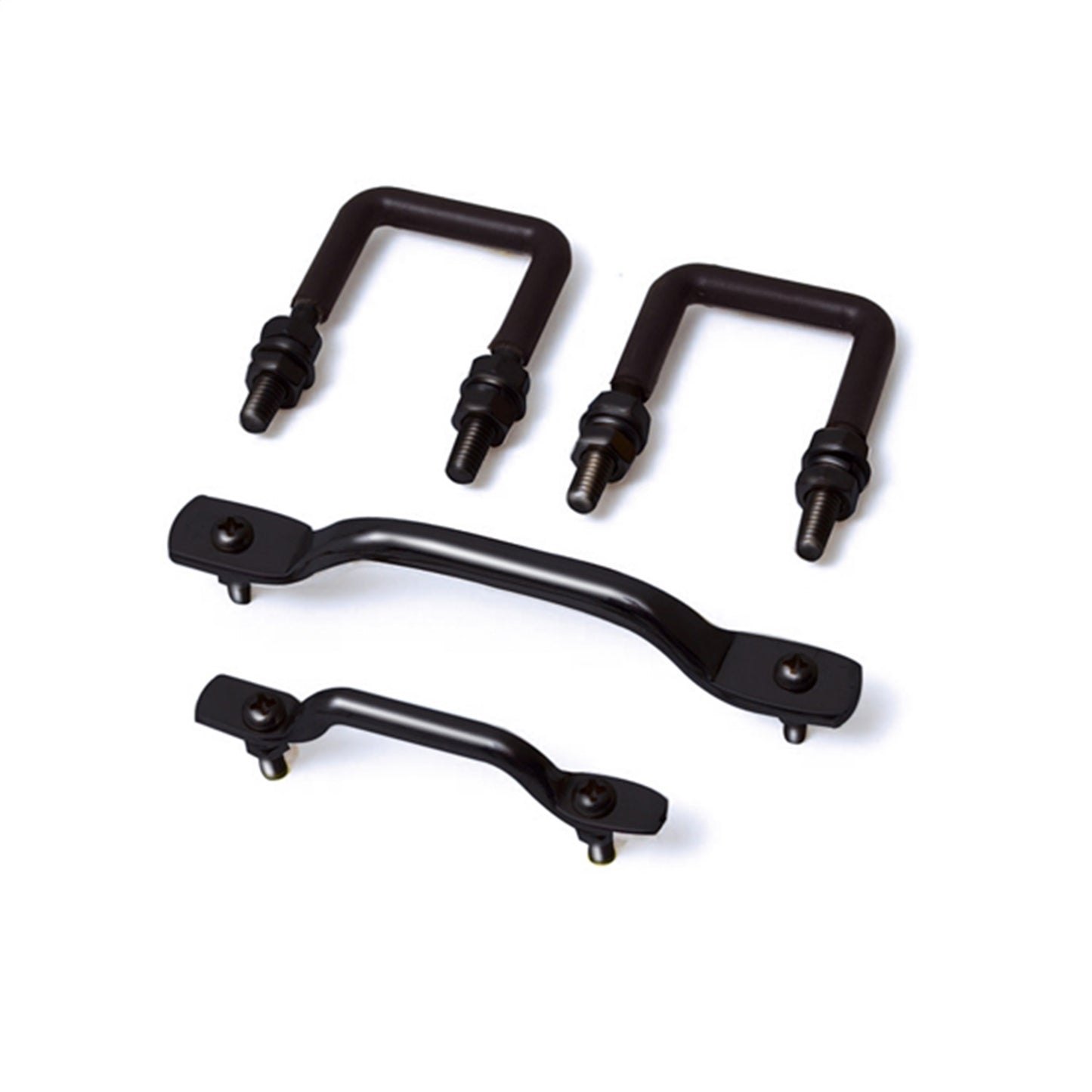 RUGGED RIDGE | 11211.01 | Windshield Tie Down Kit, 55-95 Cj & Wrangler, Black