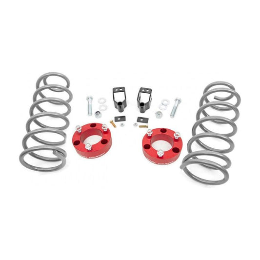 Rough Country Anodized Red 3 Inch Lift Kit I 761RED (X-REAS)