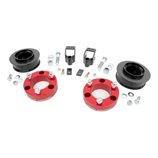 Rough Country Anodized Red 3 Inch Lift Kit I 762RED (X-REAS)