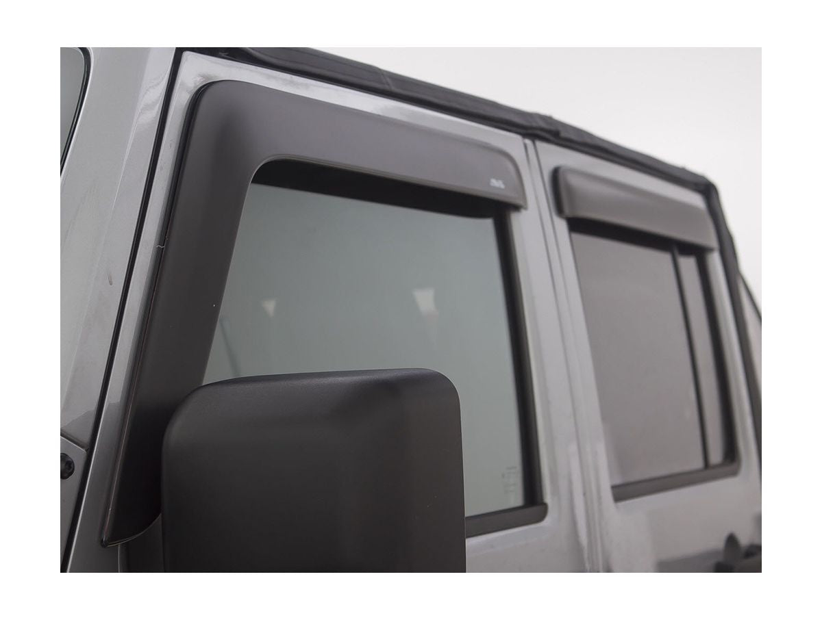 AUTO VENT SHADE  Matte Black Low Profile Ventvisor® Window Deflectors I 774034