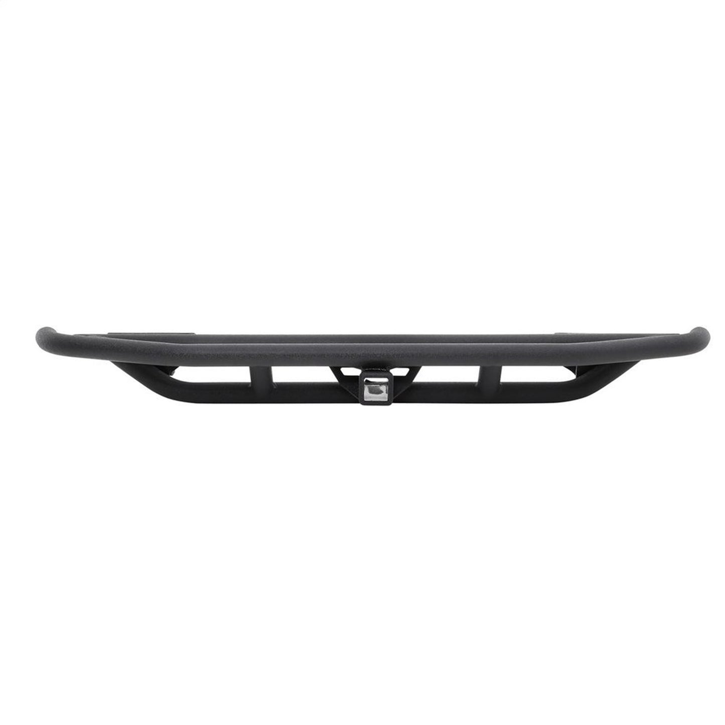 Smittybilt SRC Rear Bumper w/Hitch Black Textured No Drill Installation Does Not Incl. Tire Mount I 76611