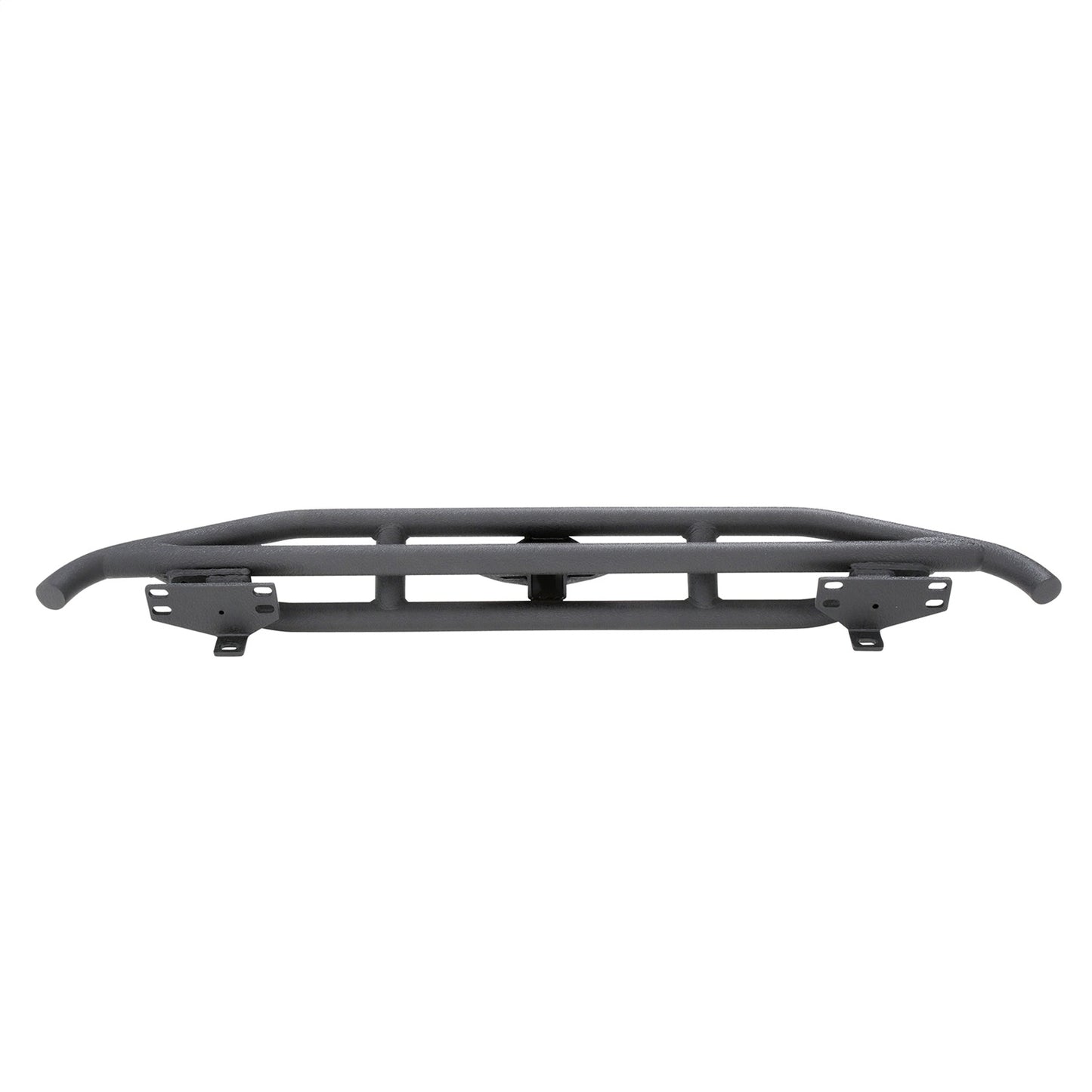 Smittybilt SRC Rear Bumper w/Hitch Black Textured No Drill Installation Does Not Incl. Tire Mount I 76611