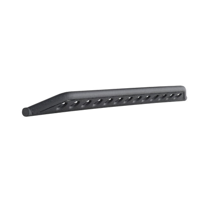 Smittybilt SRC Rocker Guard Black Textured w/Perforated Filler Plate I 76646