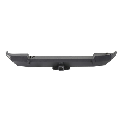 Smittybilt XRC Rear Bumper Textured Black Incl. D-Rings and Hitch[Class III] I 76653