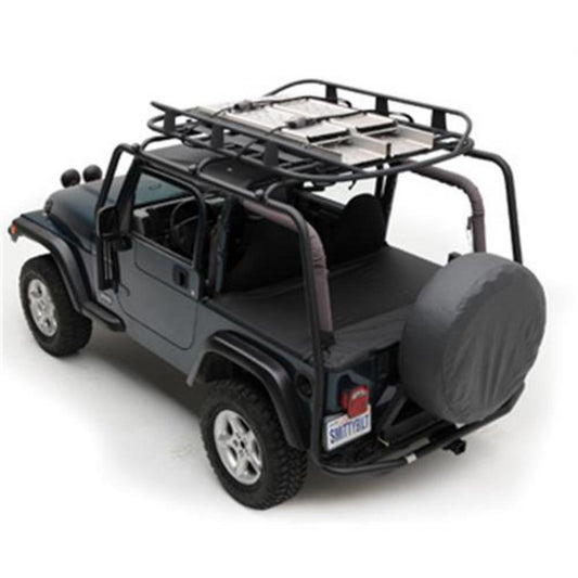 Smittybilt SRC Roof Rack Black Textured No Drill Installation Box 1 I 76717-01