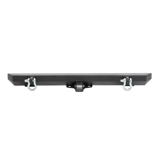 Smittybilt SRC Classic Rear Bumper Textured Black Powder Coat Incl. D-Rings I 76750D