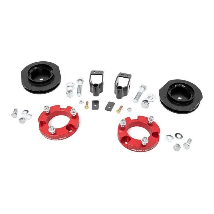 Rough Country Anodized Red 2 Inch Lift Kit I 767RED (X-REAS)
