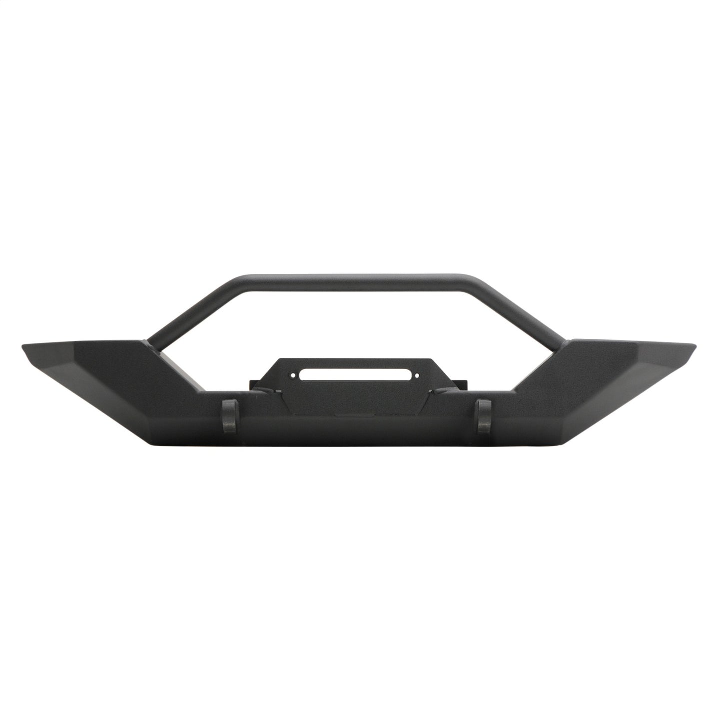 Smittybilt XRC Front Bumper Textured Black w/Two Light Tabs[Up to 9 in. Lights] I 76800