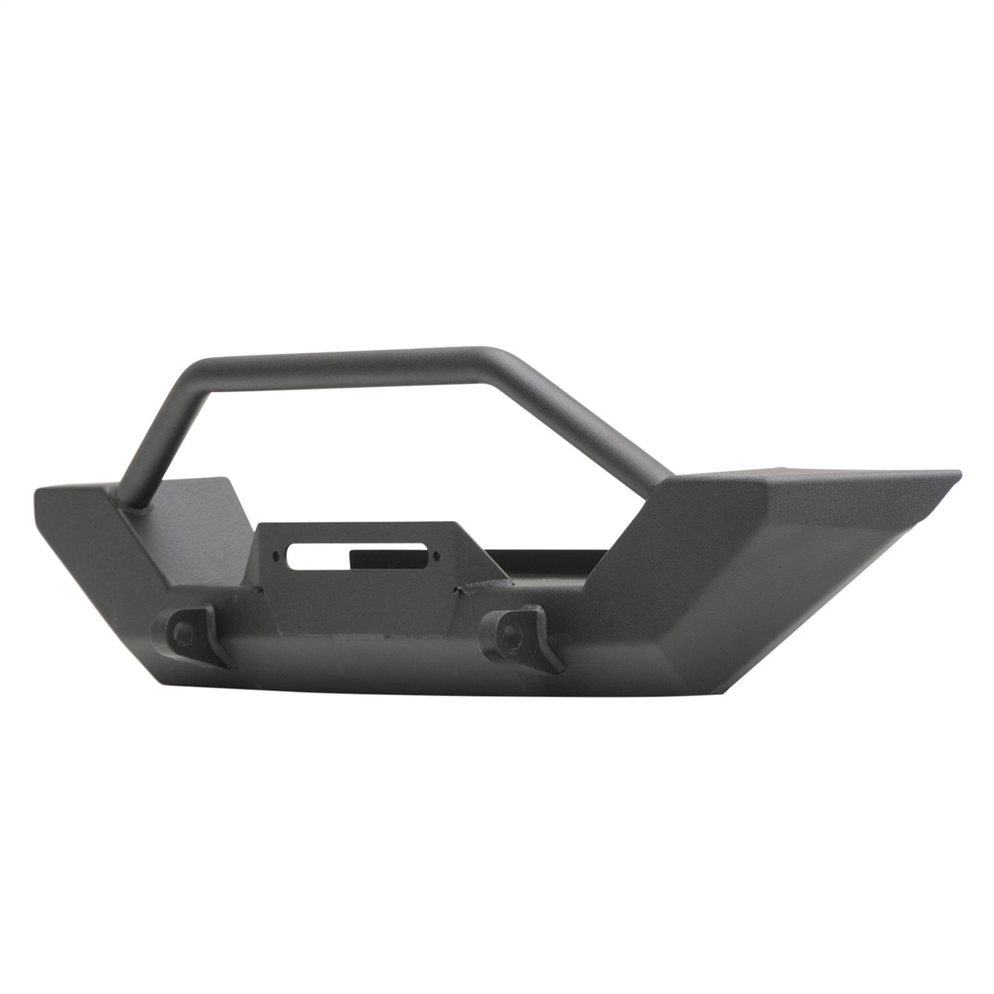 Smittybilt XRC Front Bumper Textured Black w/Two Light Tabs[Up to 9 in. Lights] I 76800