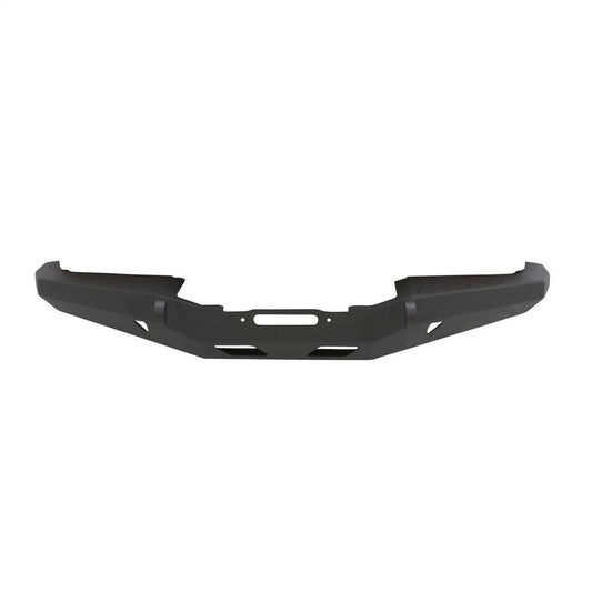 Smittybilt XRC Front Bumper Textured Black Incl. Two Light Tabs[Up to 9 in. Lights] Winch Plate[Up to 10000 lb. Winch] I 76810