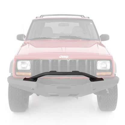 Smittybilt XRC Front Bull Bar Fits XRC Bumper PN[76810] Winch Mounting Capabilities[Up to 10000 lb. Winch] I 76811