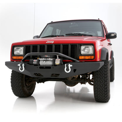 Smittybilt XRC Front Bull Bar Fits XRC Bumper PN[76810] Winch Mounting Capabilities[Up to 10000 lb. Winch] I 76811