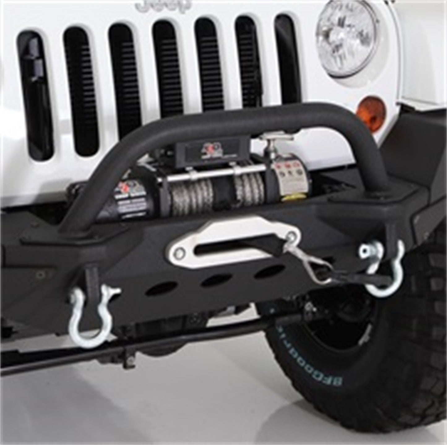 Smittybilt XRC M.O.D Bull Bar Textured Black This Is Not A Complete Bumper To Purchase Bumper Center Section Use Part No.[76825] I 76829