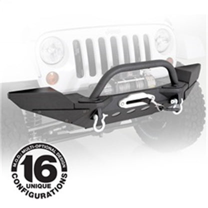 Smittybilt XRC M.O.D Bull Bar Textured Black This Is Not A Complete Bumper To Purchase Bumper Center Section Use Part No.[76825] I 76829