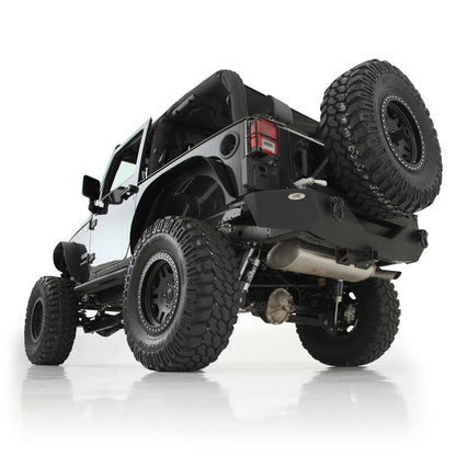 Smittybilt XRC Fender Flare Set Front And Rear Textured Black Steel I 76837