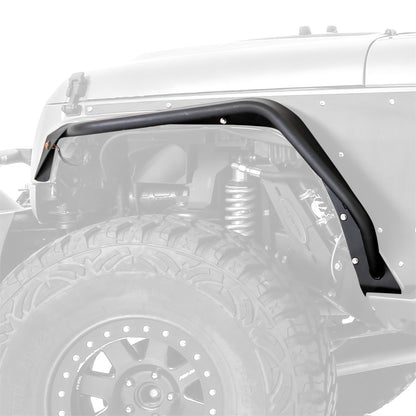 Smittybilt XRC Fender Flare Set Front Black Textured 3/4 in. L.E.D Turn Signal Lights Incl. I 76838