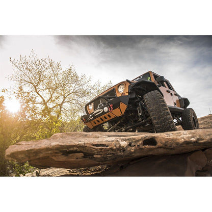 Smittybilt XRC Fender Flare Set Front Black Textured 3/4 in. L.E.D Turn Signal Lights Incl. I 76838