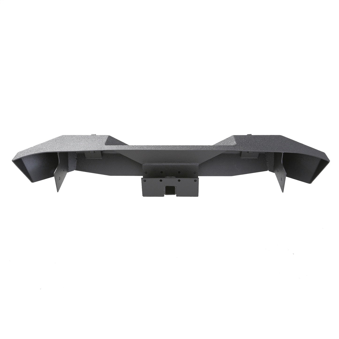 Smittybilt XRC Rear Bumper Matte Black Textured Powder Coat Incl. Hitch[Class III] And D-Rings I 76855