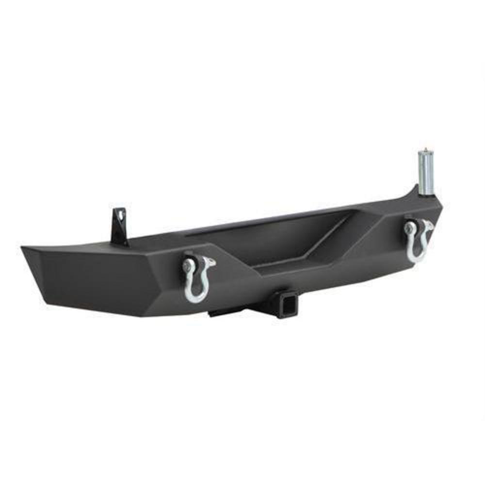 SMITTYBILT | XRC RR Bumper W Hitch Black 07-18 Wrangler JK 2/4Door Smittybilt |76856-01