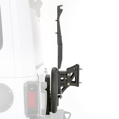Smittybilt XRC Tire Carrier Slant Back Tire Mount I 76857-05