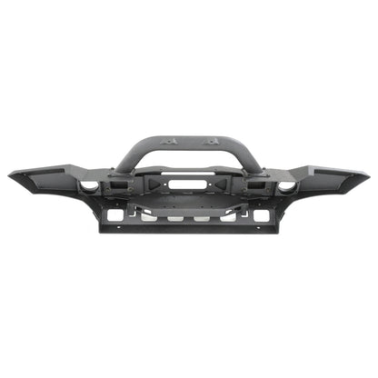 Smittybilt XRC Atlas Front Bumper Textured Matte Black Incl. Winch Plate Skid Plate D-Rings I 76892
