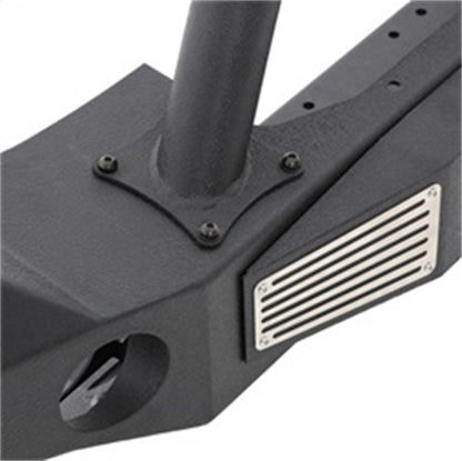 Smittybilt XRC Atlas Front Bumper Textured Matte Black Incl. Winch Plate Skid Plate D-Rings I 76892