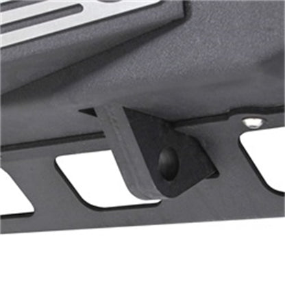 Smittybilt XRC Atlas Front Bumper Textured Matte Black Incl. Winch Plate Skid Plate D-Rings I 76892
