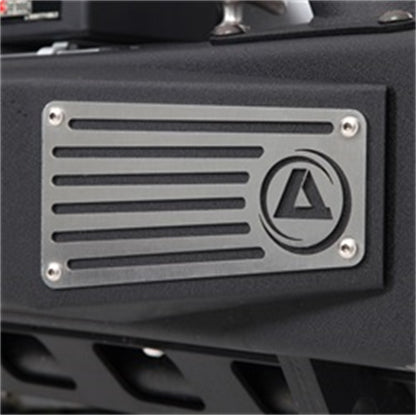 Smittybilt XRC Atlas Front Bumper Textured Matte Black Incl. Winch Plate Skid Plate D-Rings I 76892