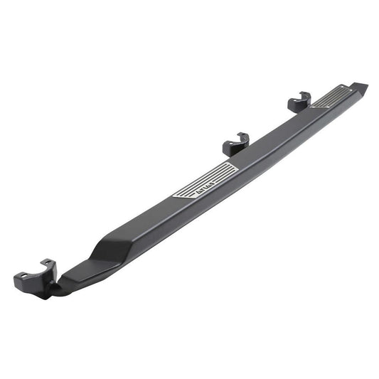 Smittybilt Atlas XRC Rock Slider Black Powder Coat w/Step Lite Textured I 76898LT