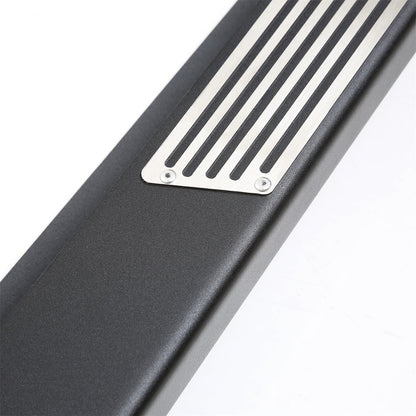 Smittybilt Atlas XRC Rock Slider Black Powder Coat w/Step Lite Textured I 76898LT