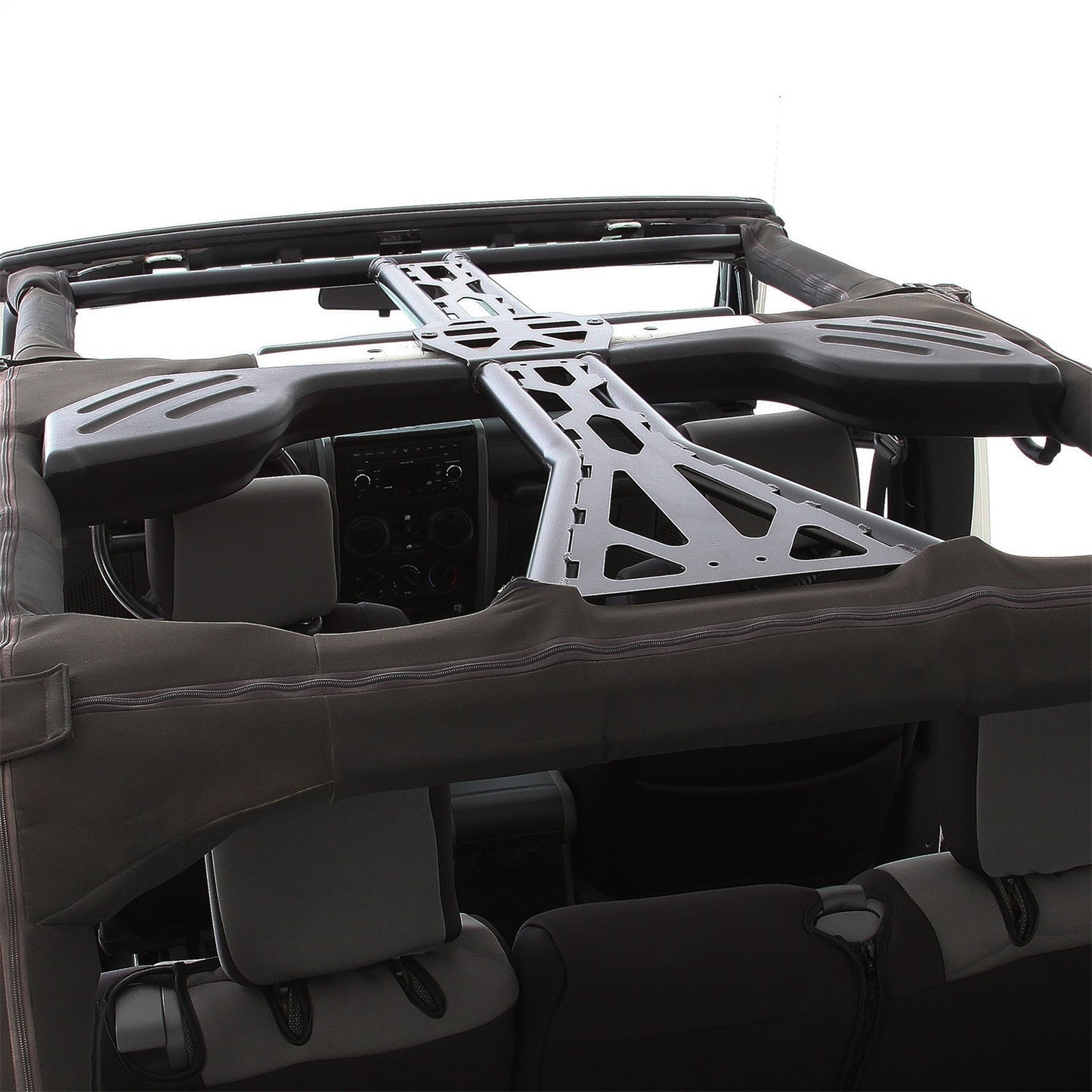 Smittybilt SRC Roll Cage Kit 7 pc. Gloss Black I 76902