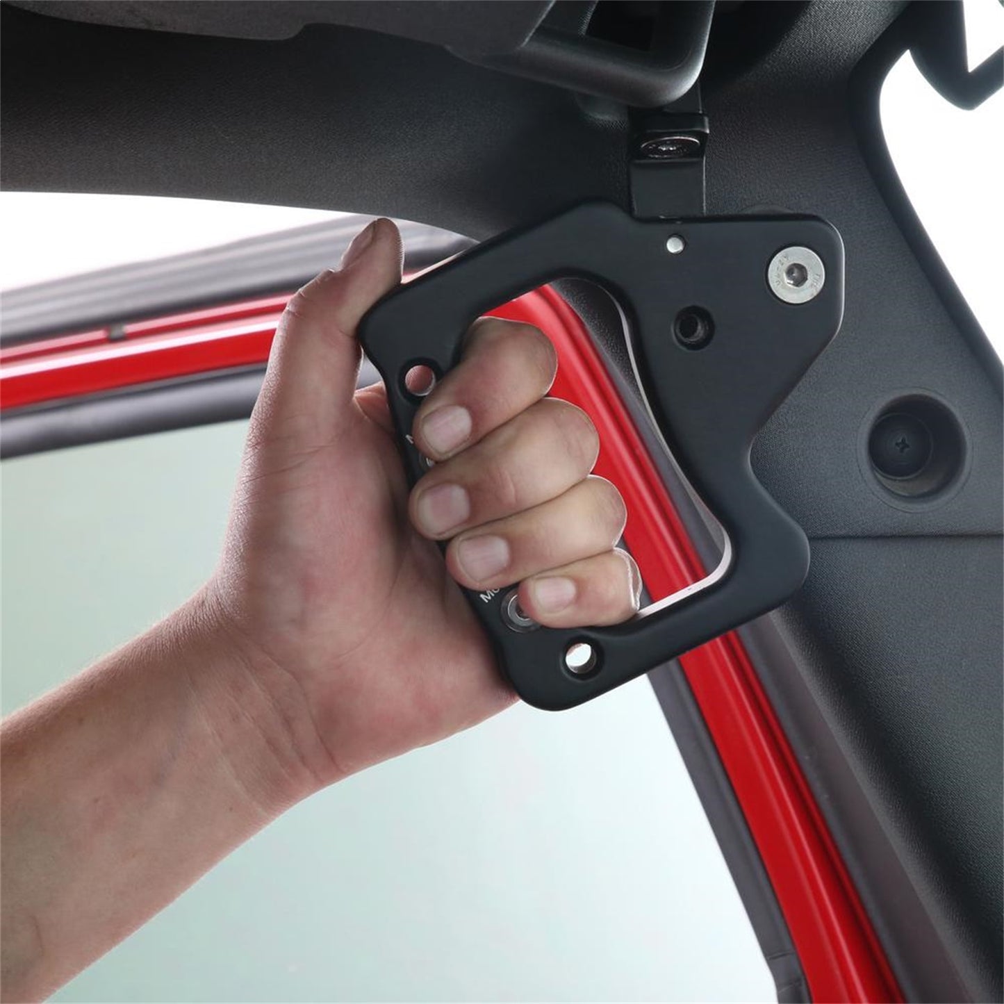 Smittybilt Interior Grab Handle Front Solid Aluminum Sold As Pair I 76931