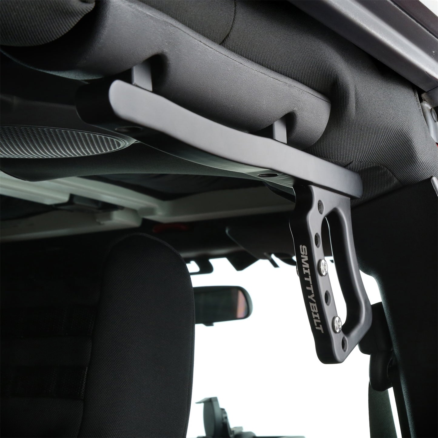 Smittybilt Interior Grab Handle Rear Solid Aluminum Sold As Pair I 76932