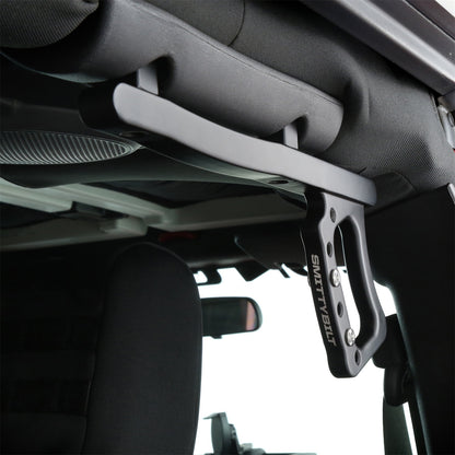 Smittybilt Interior Grab Handle Rear Solid Aluminum Sold As Pair I 76932