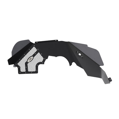 Smittybilt Front Fender Liner Black w/Silver Mesh I 76984