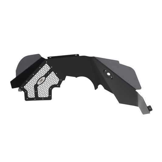 Smittybilt Front Fender Liner Black w/Silver Mesh I 76984