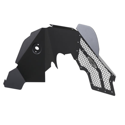 Smittybilt Front Fender Liner Black w/Silver Mesh I 76984