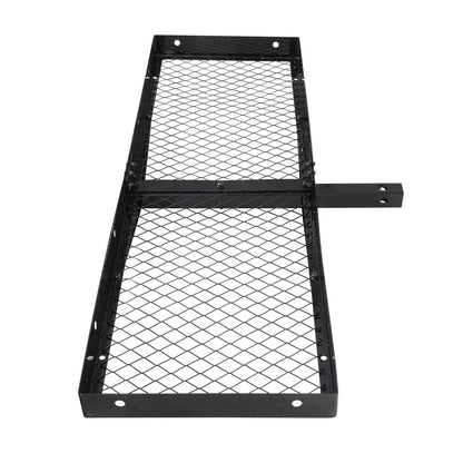 Smittybilt Receiver Rack Fits All 2 in. Receivers Black No Drill Installation I 7700