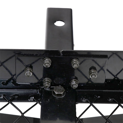 Smittybilt Receiver Rack Fits All 2 in. Receivers Black No Drill Installation I 7700