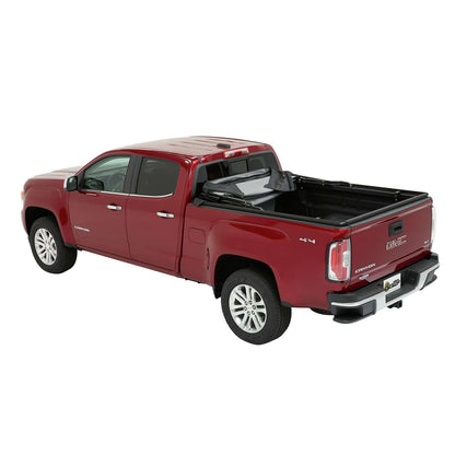 BESTOP | Supertop Truck Bed Cap 2 For Chevy/GMC 2015-2024 Colorado/Canyon 5.0 Foot Black Diamond PVC Coated Sailcloth No Drill Bestop | 77323-35