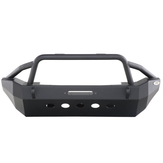 Smittybilt XRC GEN 1 Front Bumper Matte Black Powder Coat Incl. Winch Plate[Up to 10000 lb Winch] I 77806