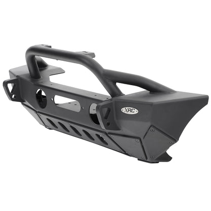 Smittybilt XRC GEN 2 Front Bumper Matte Black Powder Coat Incl. Winch Plate[Up to 12000 lb Winch] Solid D-Rings I 77807