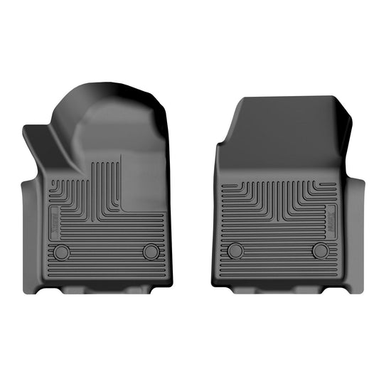 Husky Liners | X-act Contour Front Floor Liners For 2024-2025 Silverado/Sierra EV Husky Liners | 78411 showing precise fit and durable design.